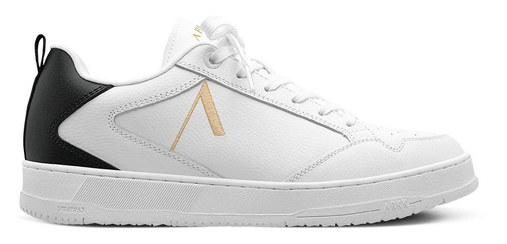 ARKK Collection Visuklass Leather Stratr65 | White Black | Men Visuklass